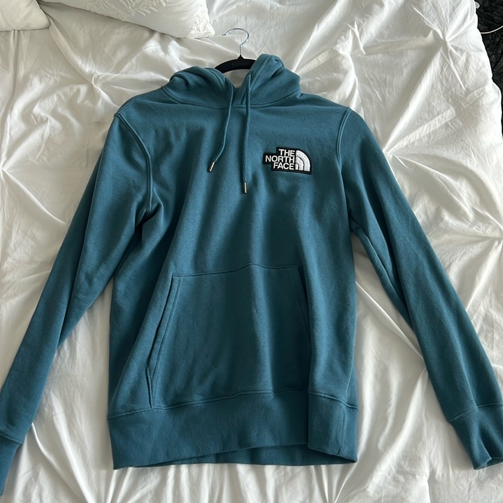 Dark Blue North Face Hoodie